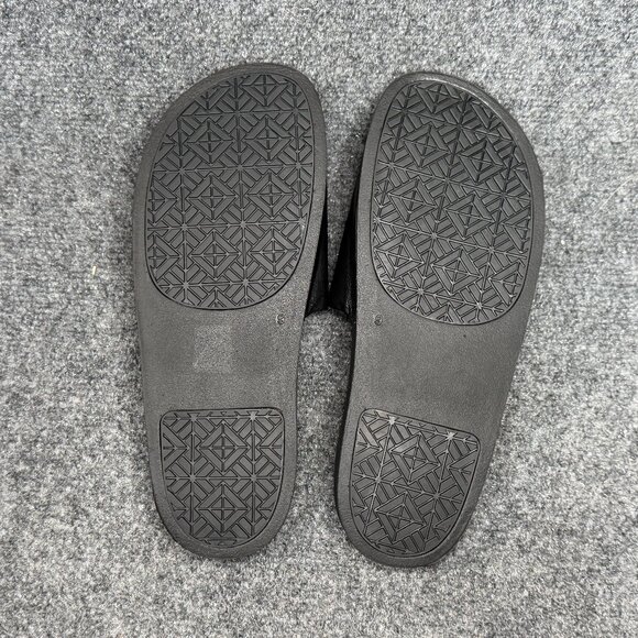 Tory Burch Lina Slide Sandals Women's Size 9 Black Summer Beach Pool Casual Flip - Picture 9 of 12